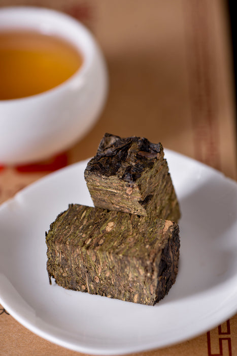 2021 Bai Sha Xi "9101" Qing Zhuan Hunan Brick Tea