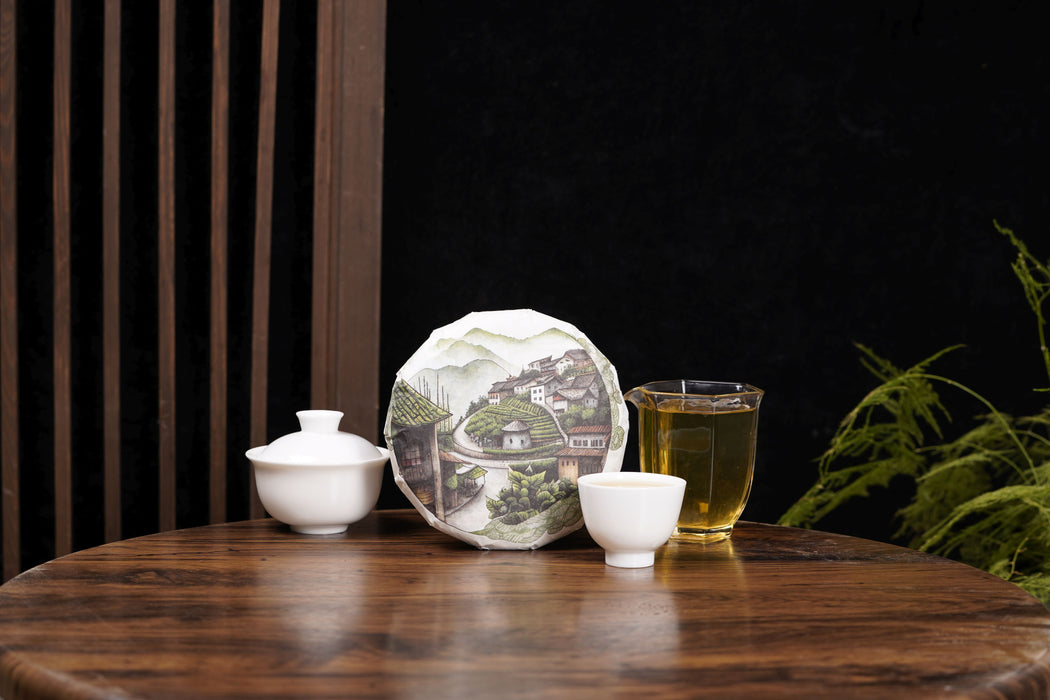 2022 Yunnan Sourcing "Autumn Nan Po Zhai" Ancient Arbor Raw Pu-erh Tea Cake