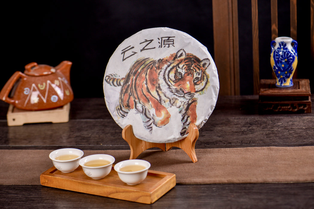 2022 Yunnan Sourcing "Tiger Spirit" Raw Pu-erh Tea Cake