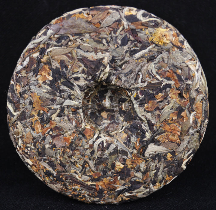 2017 Spring Yi Shan White Tea and Camellia Flower Cake * 200 grams | Yunnan Sourcing Tea Shop