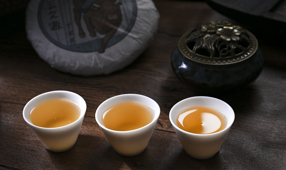 2021 Yunnan Sourcing "Ding Jia Zhai" Ancient Arbor Raw Pu-erh Tea Cake