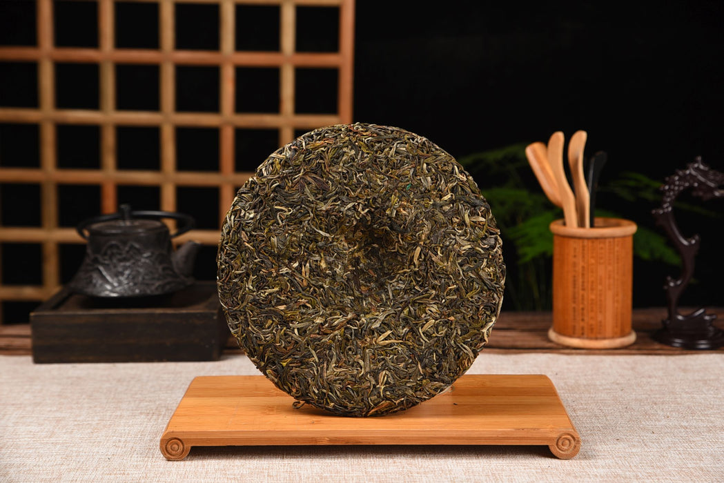 2021 Yunnan Sourcing "Zhang Jia San Dui" Raw Pu-erh Tea Cake