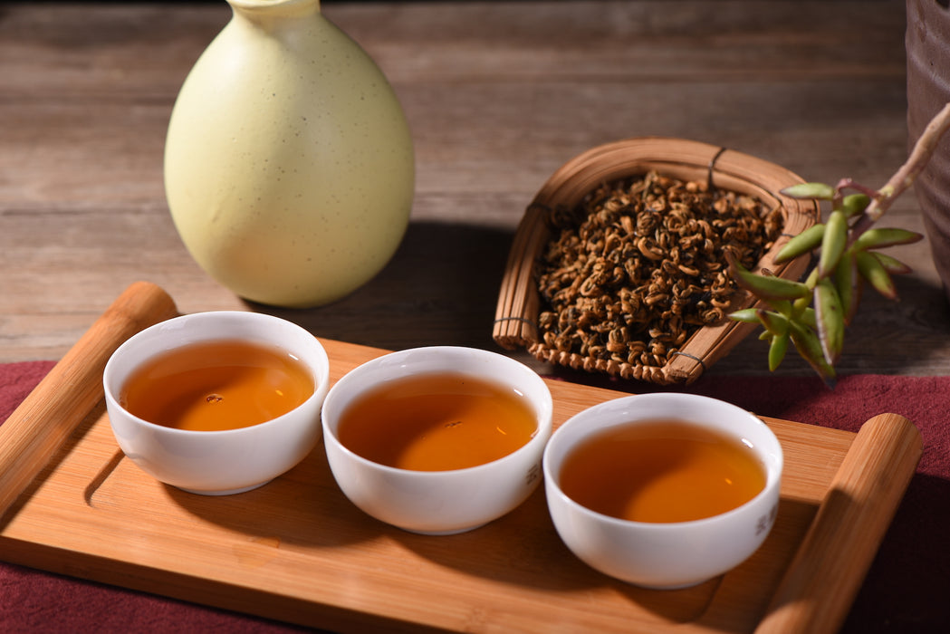 Pure Bud Bi Luo Chun Yunnan Black Tea