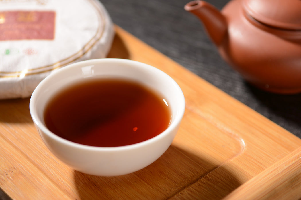 2019 Yunnan Sourcing "Gong Ting" Certified Organic Ripe Pu-erh Tea