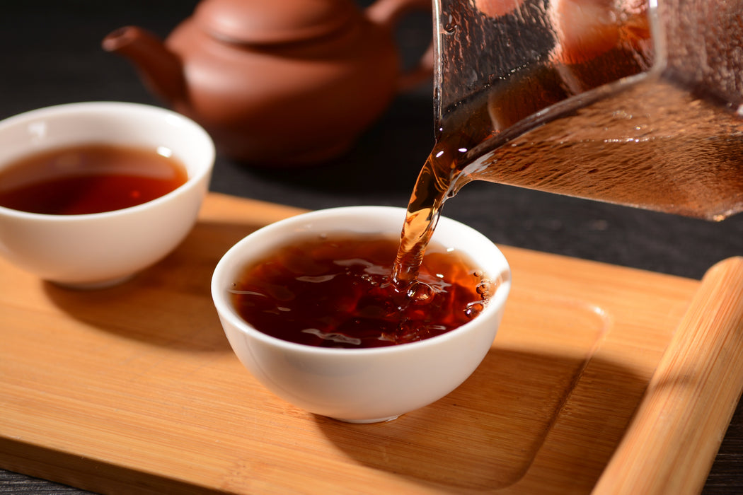 2019 Yunnan Sourcing "Gong Ting" Certified Organic Ripe Pu-erh Tea
