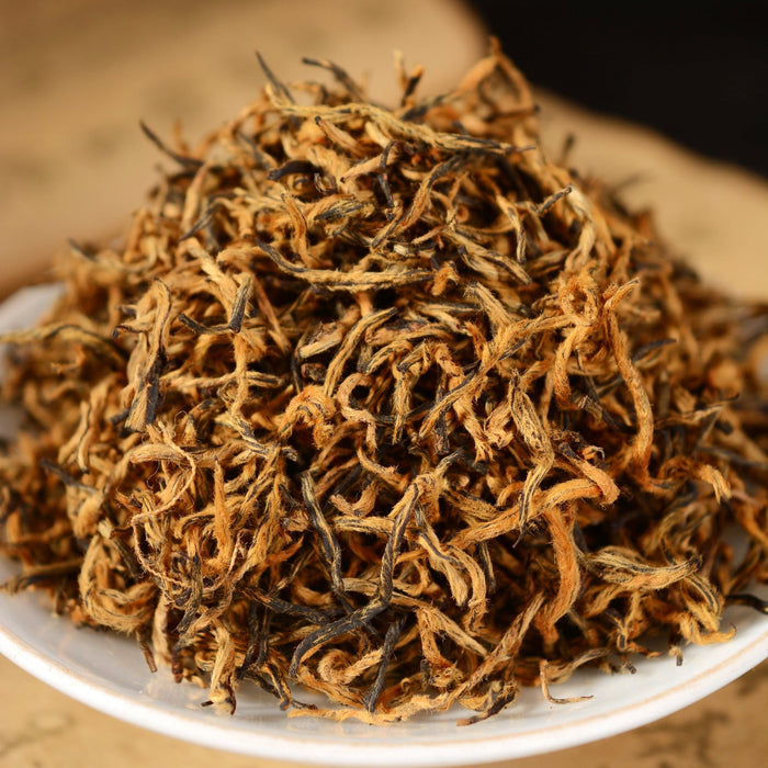 Pure Gold Jin Jun Mei Black Tea of Tong Mu Guan Village | Yunnan Sourcing Tea Shop
