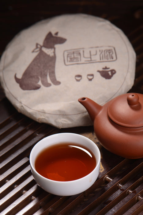 2019 Yunnan Sourcing "Buddy" Ripe Pu-erh Tea Cake