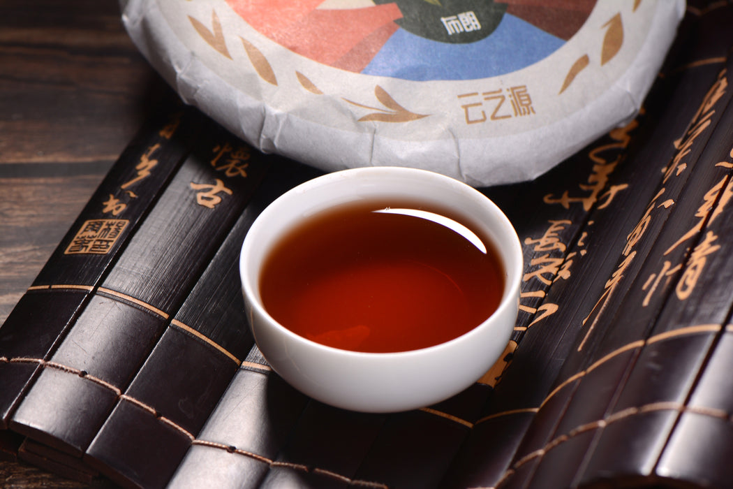 2019 Yunnan Sourcing "Bu Lang Mountain" Ripe Pu-erh Tea Cake
