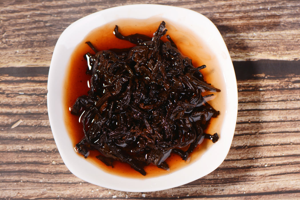 2019 Yunnan Sourcing "He Kai Village" Ripe Pu-erh Tea Cake