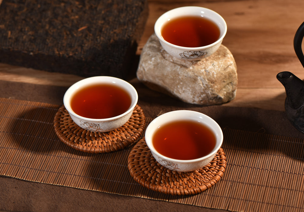 1999 "Taiwan Export" Aged Ripe Pu-erh Tea Brick