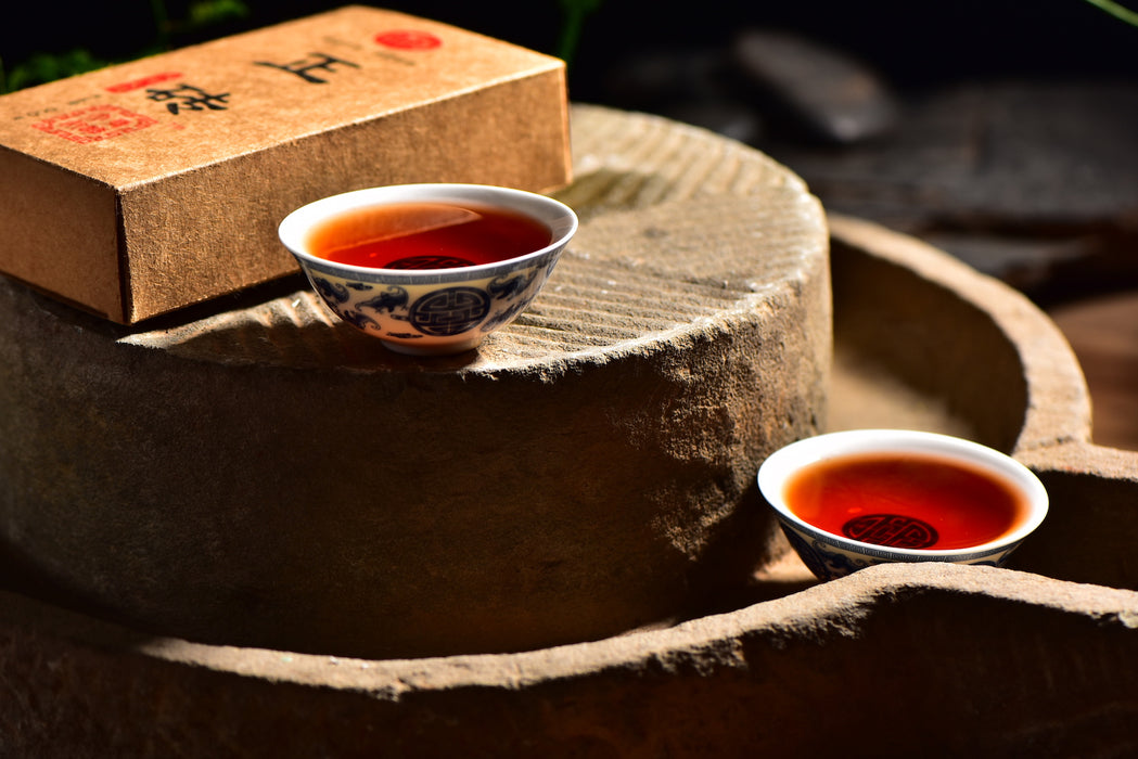 2017 Gu Ming Xiang "Zheng Zhuan" Bu Lang Mountains Ripe Pu-erh Tea