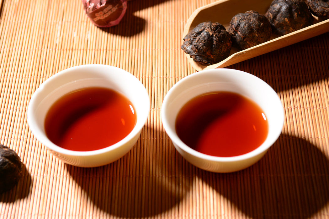 2012 Yong Zhen "Golden Melon Mini Tuo" Ripe Pu-erh Tea