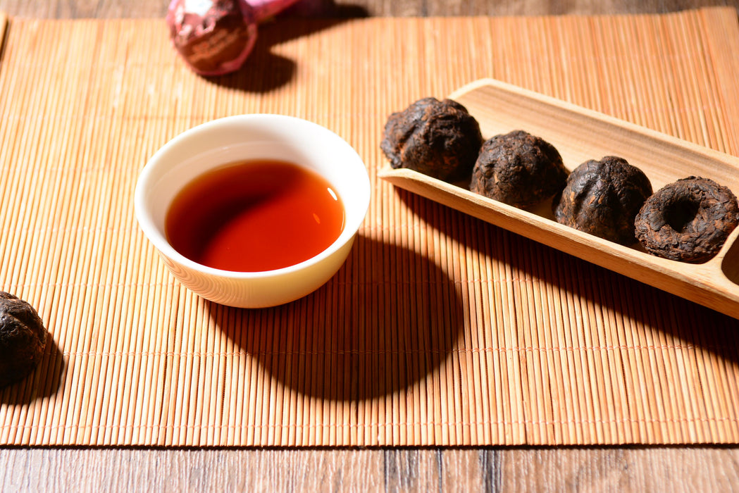 2012 Yong Zhen "Golden Melon Mini Tuo" Ripe Pu-erh Tea