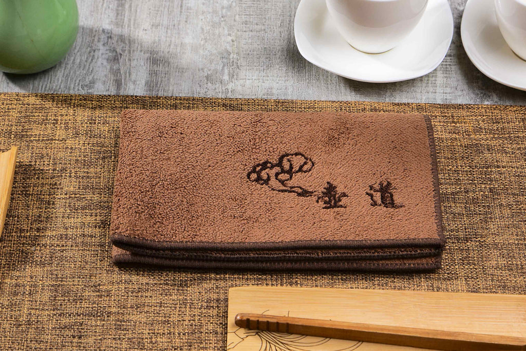Two-Tone Cloth Chaxi Mat for gongfu cha – Nannuoshan