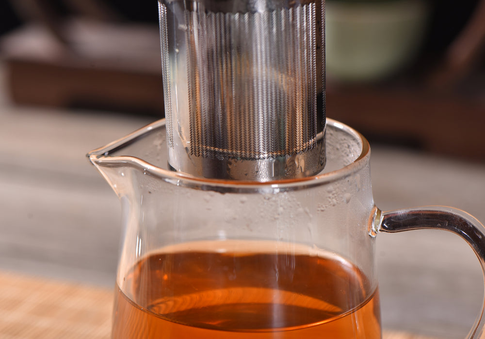 Cha Hai Serving Pitcher with Removable Stainless Steel Infuser — Yunnan  Sourcing Tea Shop