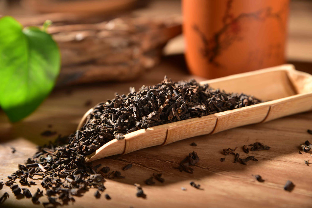 Certified Organic "Jia Ji" Loose Leaf Ripe Pu-erh Tea
