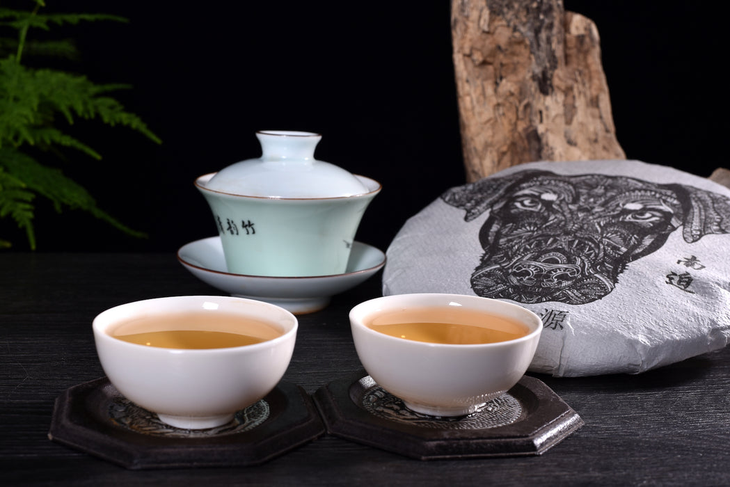 2018 Yunnan Sourcing "Autumn Nan Po Zhai" Ancient Arbor Raw Pu-erh Tea Cake