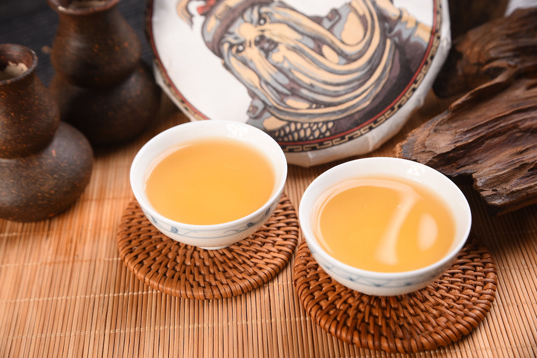 2018 Yunnan Sourcing "Autumn Man Zhuan" Ancient Arbor Raw Pu-erh Tea Cake