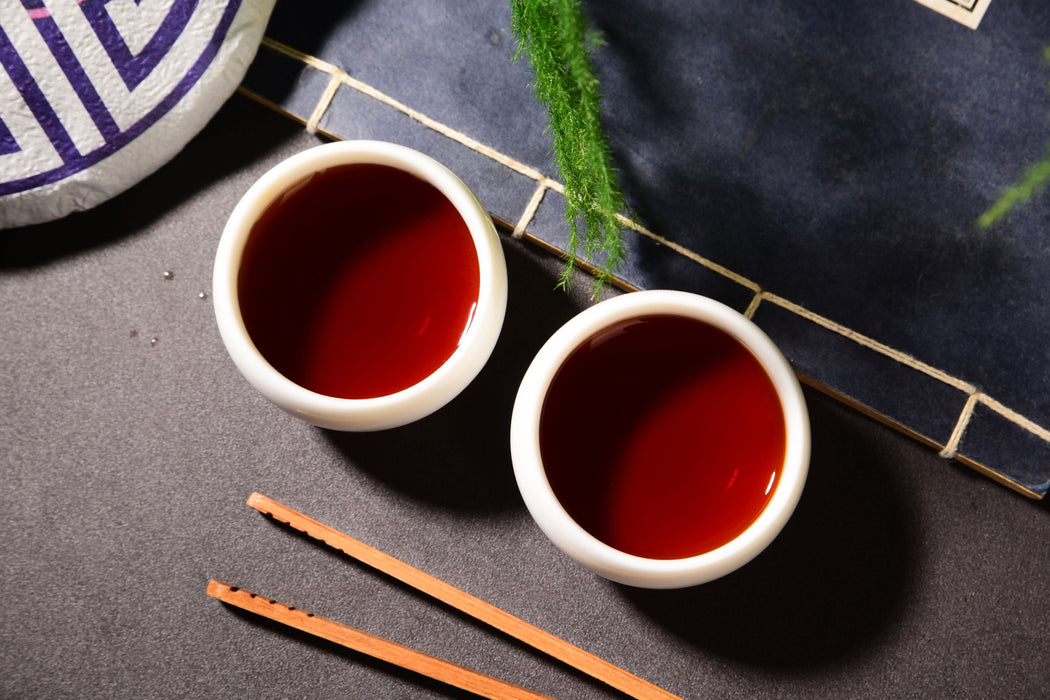 2020 Yunnan Sourcing "Meng Song" Ripe Pu-erh Tea Cake