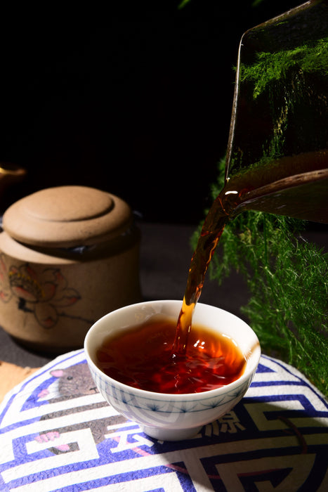 2020 Yunnan Sourcing "Ba Da Mountain" Ripe Pu-erh Tea Cake