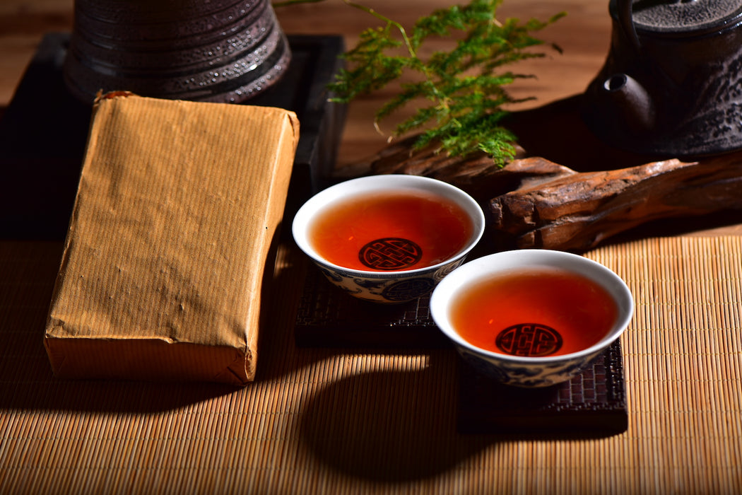1997 Xinghai "Beige Rice Paper" Ripe Pu-erh Tea Brick