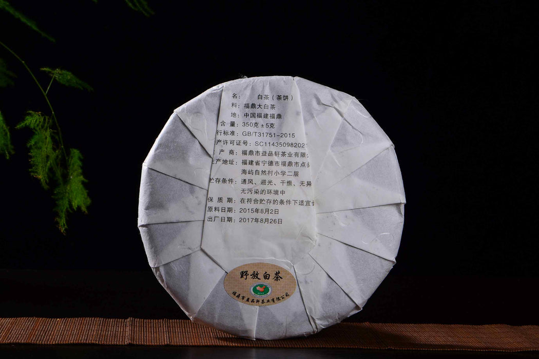 2015 Yi Pin Xuan "Ye Fang Shou Mei" Fuding White Tea Cake