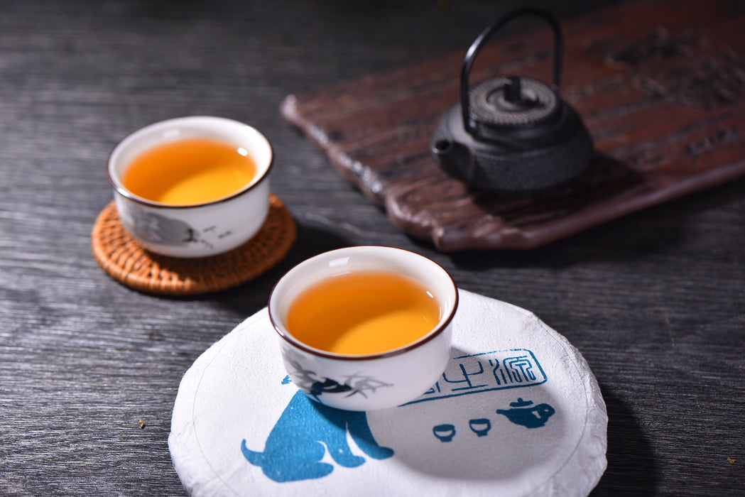 2018 Yunnan Sourcing Buddy Raw Pu-erh Tea Cake — Yunnan Sourcing Tea Shop