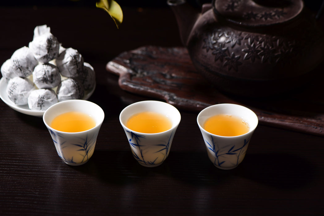 Mei Zi Qing Village Raw Pu-erh Tea Dragon Balls