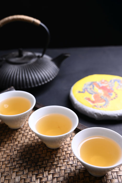 2022 Yunnan Sourcing "Dragon & Tiger" Raw Pu-erh Tea Cake