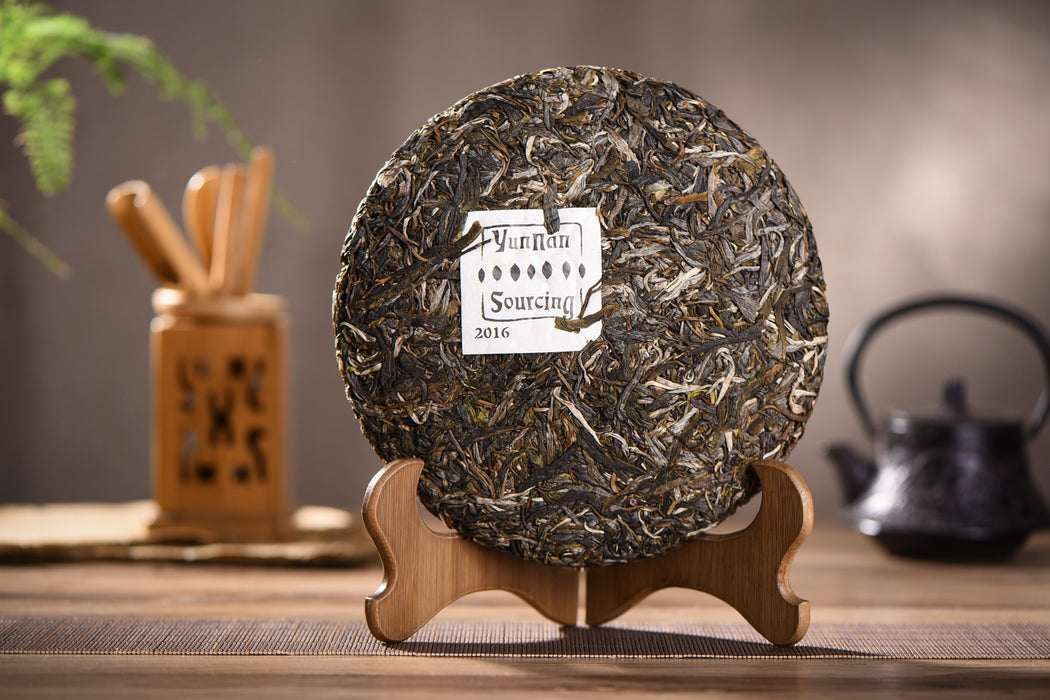 2016 Yunnan Sourcing "Autumn Bing Dao Lao Zhai" Raw Pu-erh Tea Cake