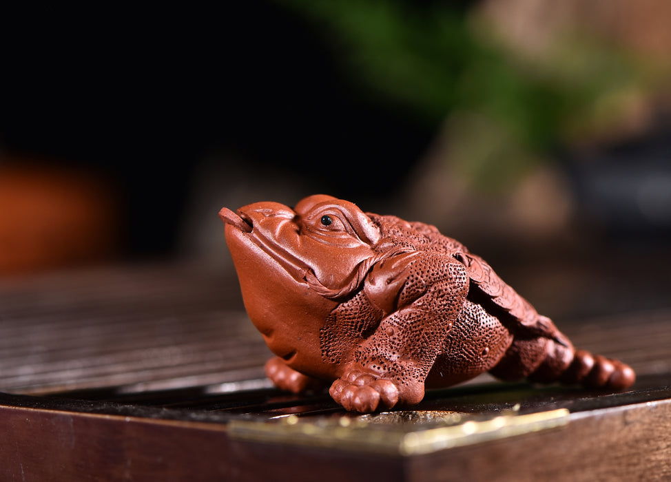 Miniature But Highly Detailed Hand-Made Jin Chan Tea Mascot