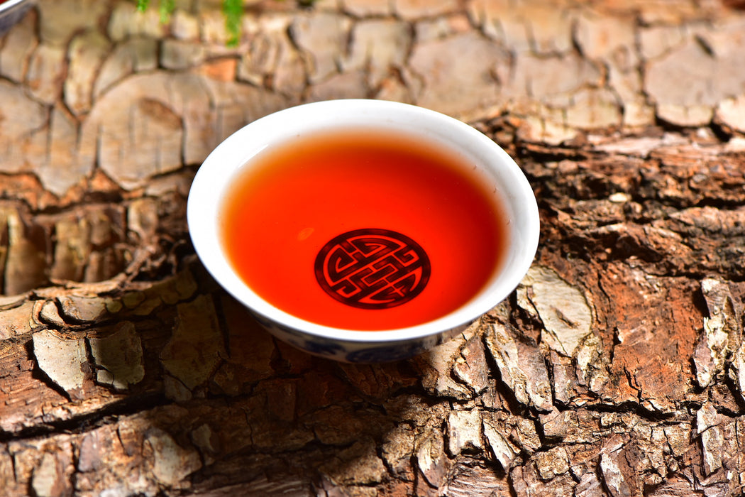 1999 Menghai "Red Dayi Brick" Aged Ripe Pu-erh Tea