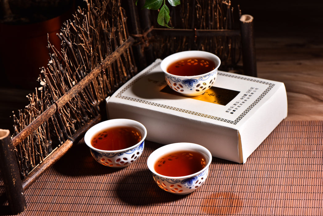 2017 Hai Lang Hao "Lao Ban Zhang" Ripe Pu-erh Tea Brick