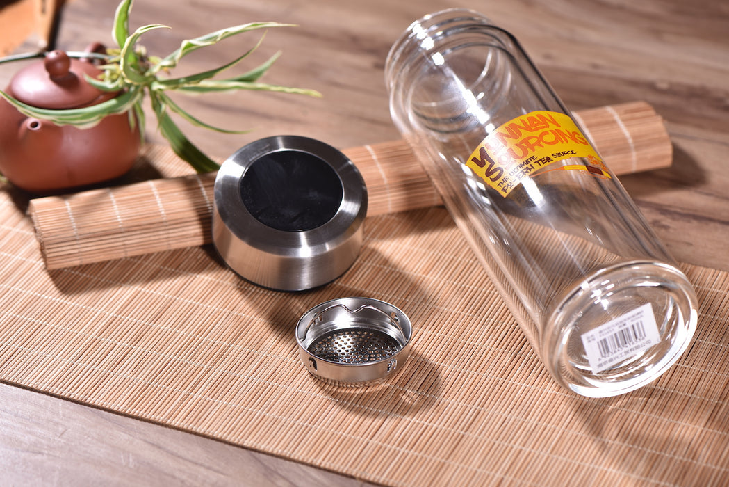Double Wall Glass Thermos