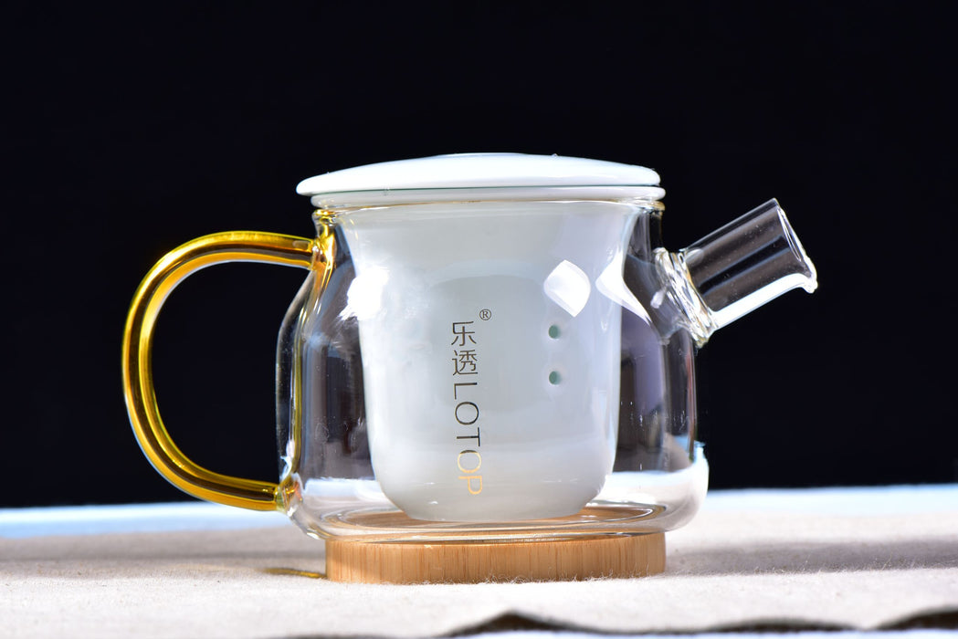 Glass Teapot with Stainless Steel Infuser Core * P-026 400ml — Yunnan  Sourcing Tea Shop