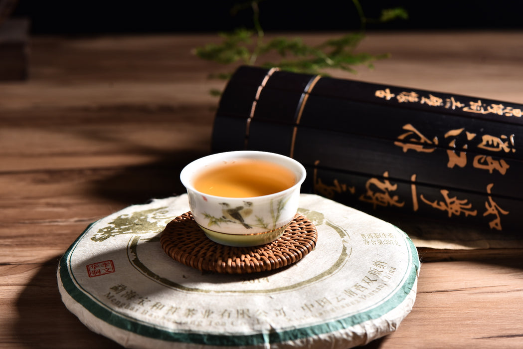 2014 Bao He Xiang "Meng Song Peacock" Raw Pu-erh Tea Cake