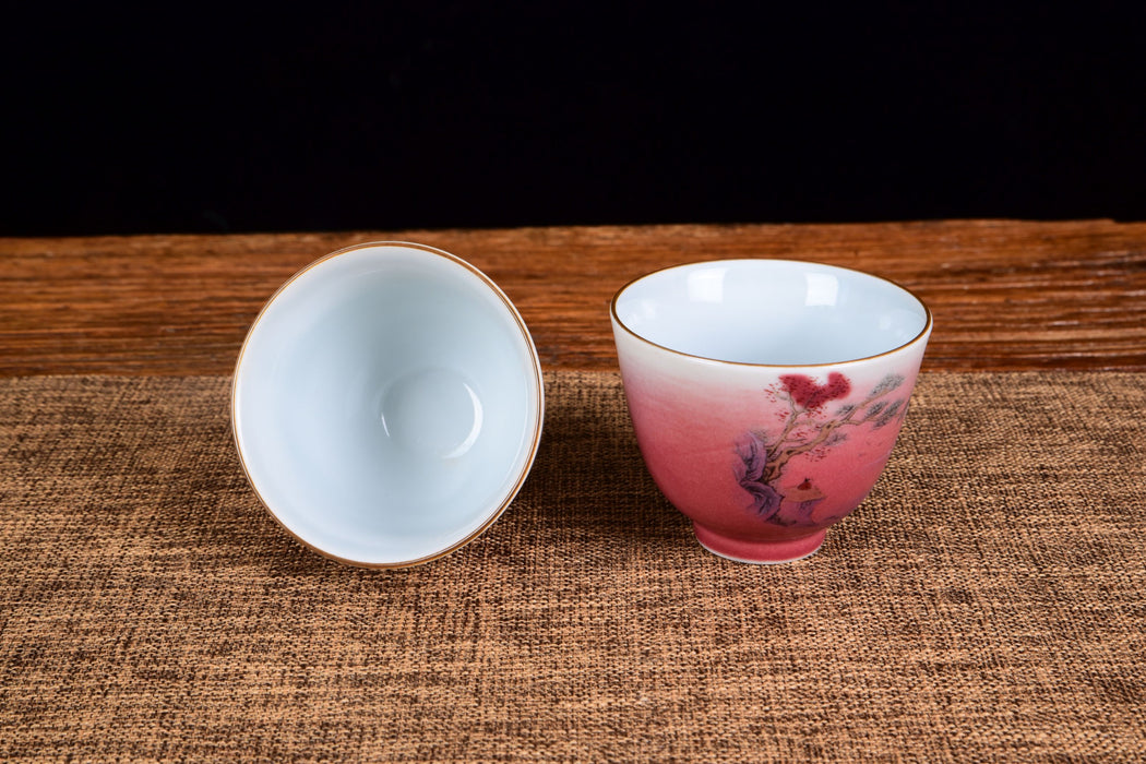 Sunrise Contemplation Gaiwan and Cups Set