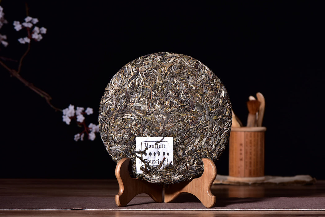 2017 Yunnan Sourcing "Bai Ni Shui" Old Arbor Raw Pu-erh Tea Cake