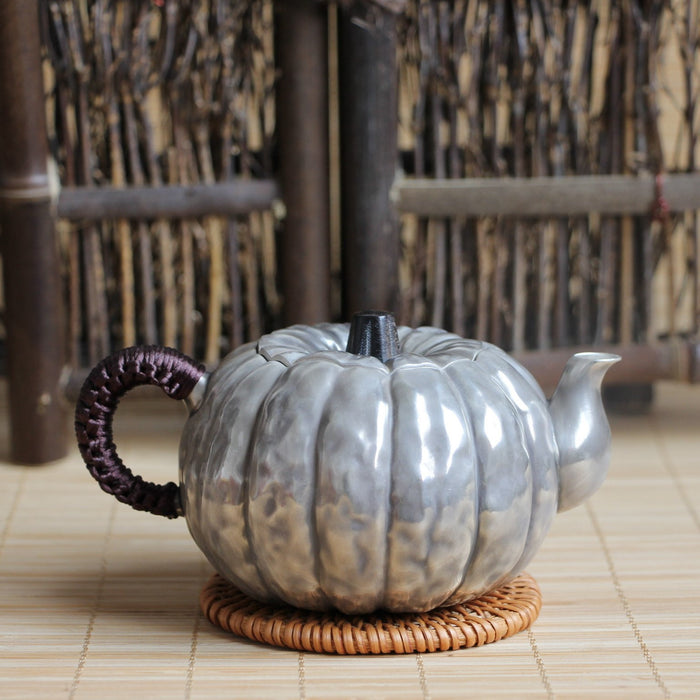 Pure Silver 999 "Pumpkin" Teapot * 200ml