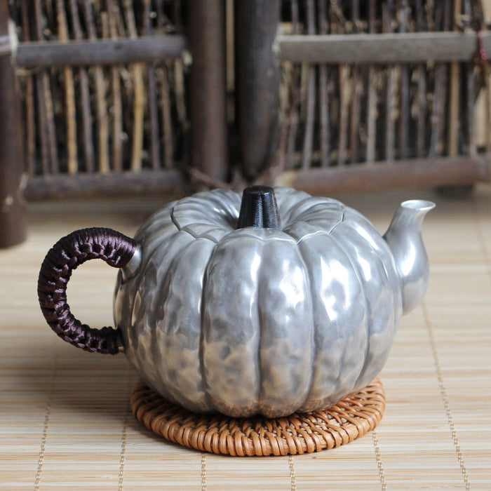 Pure Silver 999 "Pumpkin" Teapot * 200ml