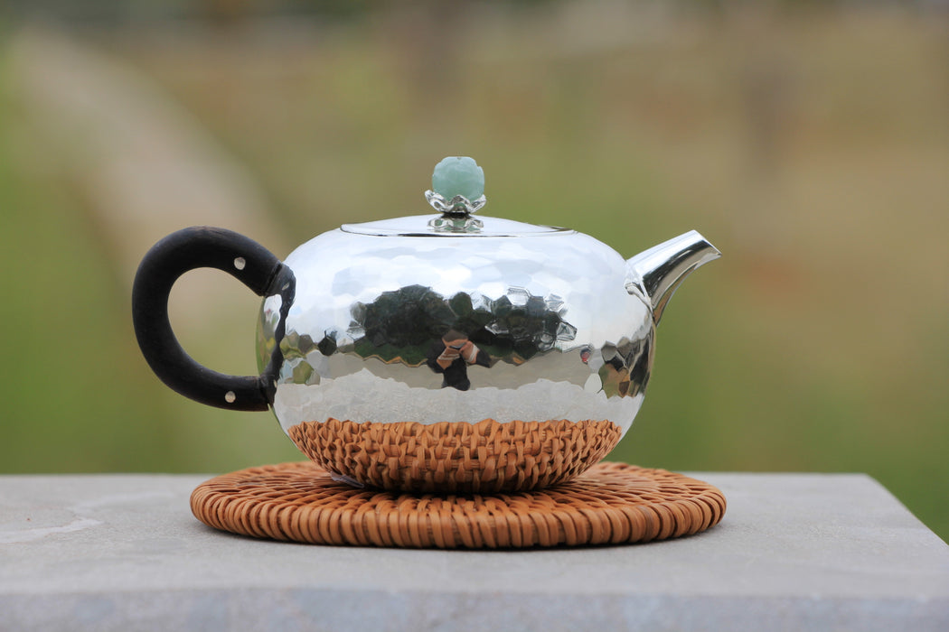 Pure Silver 999 "Reflections" Teapot * 120ml