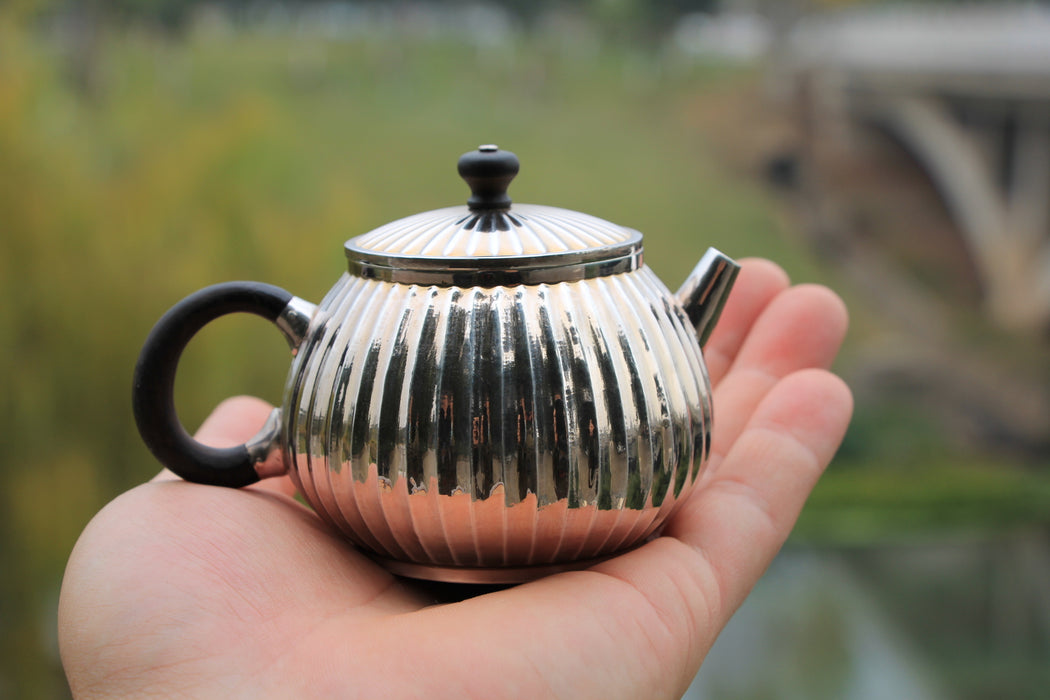 Pure Silver 999 "Ju Ban" Teapot * 160ml