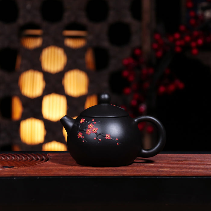 Jian Shui Clay "Plum Blossom S75" Teapot by Li Wen Xue