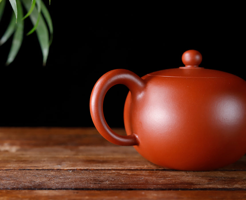 Da Hong Pao Clay "Yuan Zhu" Yixing Teapot * 210ml | Yunnan Sourcing Tea Shop