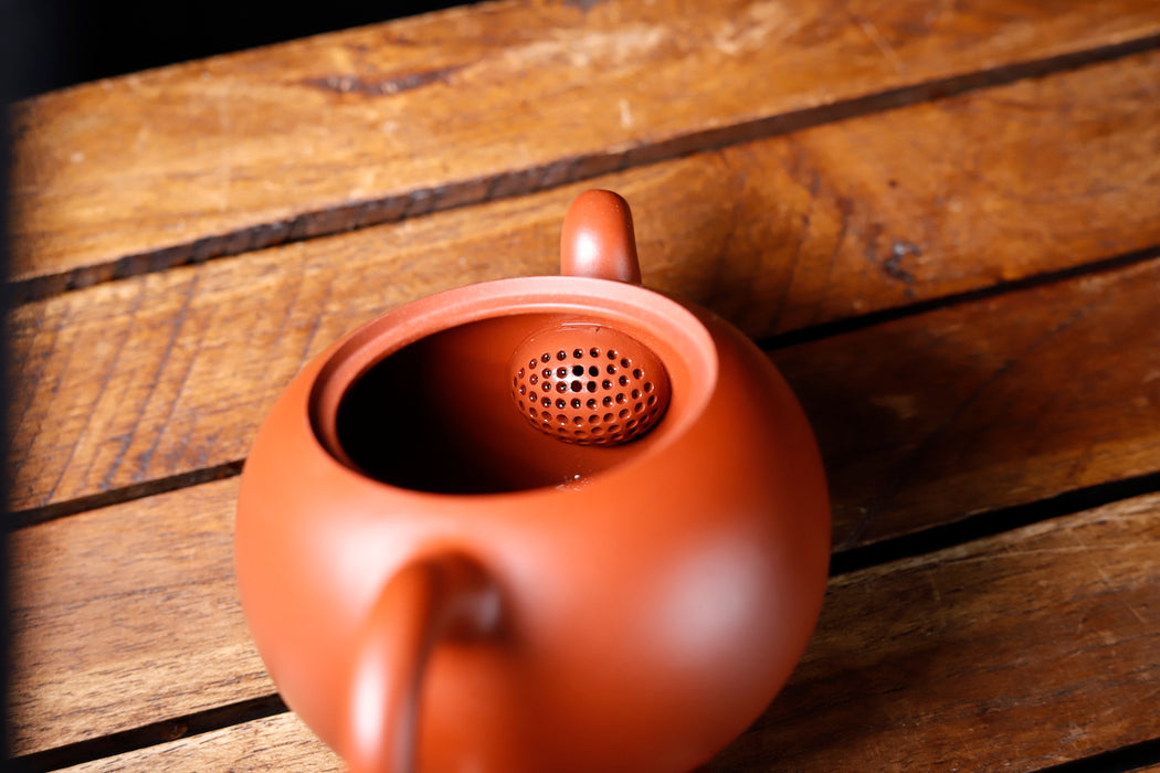 Da Hong Pao Clay "Yuan Zhu" Yixing Teapot * 210ml | Yunnan Sourcing Tea Shop
