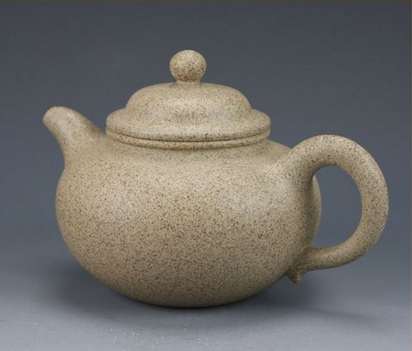 Bai Ma Zi Duan Ni Lian Zi Yixing Clay Teapot by Wang De Ming