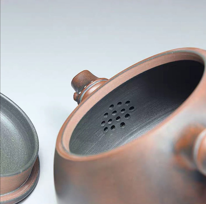 Qin Zhou Nixing Clay Teapot "Shi Piao" by Hu Ying Jia