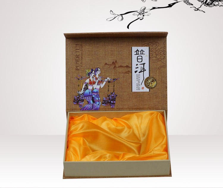 "Yunnan Beauties" Gifting Box for Pu-erh Brick Tea