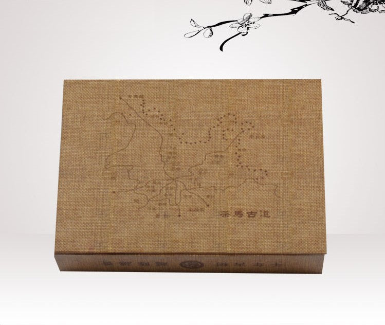 "Yunnan Beauties" Gifting Box for Pu-erh Brick Tea