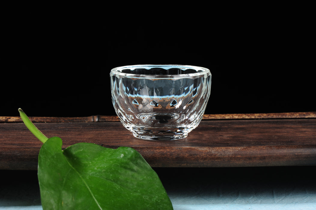 Classic Crystal Tumblers for Gong Fu Tea * Set of 2 Cups